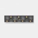 Search for black and gold door signs Elegant