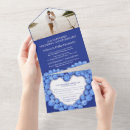 Search for sapphire blue invitations Anniversary