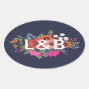 Search for orange shape stickers Initials