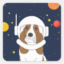 Search for dog astronaut stickers Stars