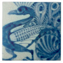 Search for vintage peacock tiles Blue