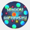 Search for blue dot stickers Birthday