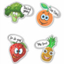 Search for funny veggie stickers Vegetables
