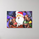 Search for santa canvas prints Funny