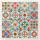 Search for colourful mosaic coasters Ceramic