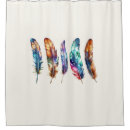 Search for boho shower curtains Feather