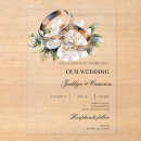 Search for ring ceremony invitations Floral