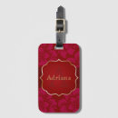 Search for new year luggage tags Red