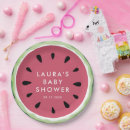 Search for watermelon plates Baby shower