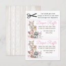 Search for diaper baby girl shower invitations Woodland