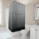 Search for glitter shower curtains Black and white