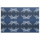 Search for navy blue and white pattern fabric Flowers
