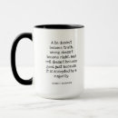 Search for truths mugs Black