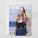 Search for magazine graduation invitations College