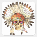 Search for indian skull stickers Skeleton