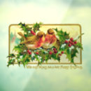 Search for vintage christmas window decals Green