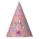 Search for unicorn paper party hats Colourful
