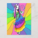Search for rainbow hippy postcards Hippie