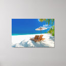 Search for beach umbrella canvas prints Landscape