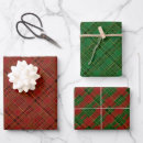 Search for red tartan wrapping paper Gold