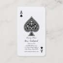 Search for ace business cards Spade