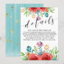 Search for direction wedding invitations Red