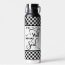 Search for buffalo plaid water bottles White