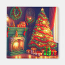 Search for xmas tree magnets Fireplace