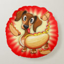 Search for hot dog cushions Puppy