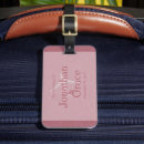 Search for wedding luggage tags Rose gold