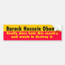 Search for hussein bumper stickers President