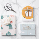 Search for vintage reindeer wrapping paper Stars