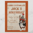 Search for welsh corgi invitations Colourful