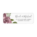 Search for dusty rose return address labels Mauve