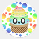 Search for kawaii rainbow stickers Cartoon