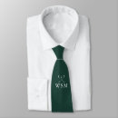 Search for antique monograms ties For him
