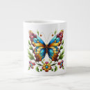 Search for stained mugs Butterfly