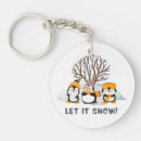 Search for funny penguin key rings Snow