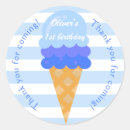 Search for blue ice cream stickers Sweet