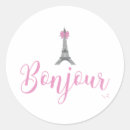 Search for bonjour stickers Pink