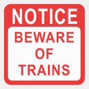 Search for railways square stickers Railroad