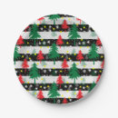 Search for black and white christmas plates Snowflake