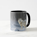 Search for white wolf mugs Wildlife