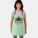 Search for red check gingham aprons Cute
