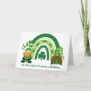 Search for rainbows end cards Leprechaun