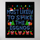 Search for eggnog posters Xmas