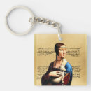 Search for ermine key rings Lady with an ermine