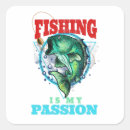 Search for passionate stickers Fishing
