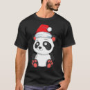 Search for christmas panda tshirts Xmas