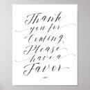 Search for thank you wedding signs Elegant calligraphy